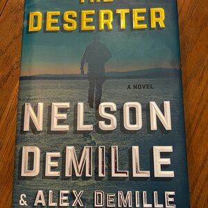 The Deserter by Nelson DeMille - Teal & Yellow Hardcover